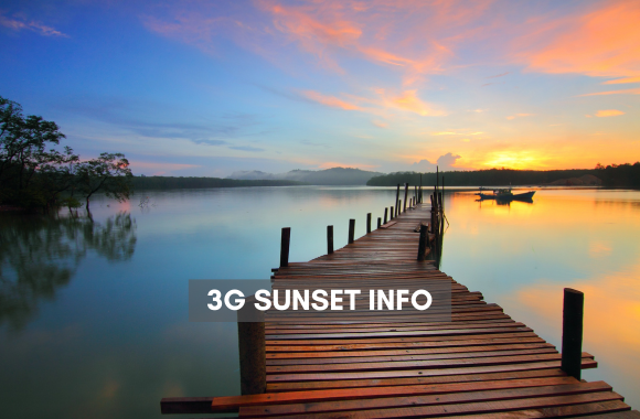 3G Sunset Info
